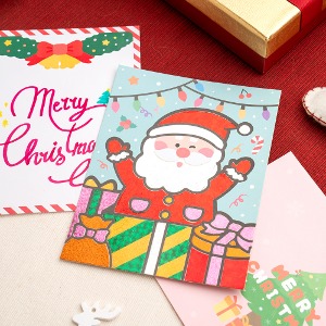 민화샵 포일아트 크리스마스 카드 만들기 민화샵 포일아트 크리스마스 카드 만들기