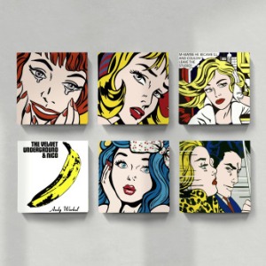 팝아트 그림그리기 키트_2525 캔버스형 시리즈(13종) 팝아트 그림그리기 키트_2525 캔버스형 시리즈(13종)
