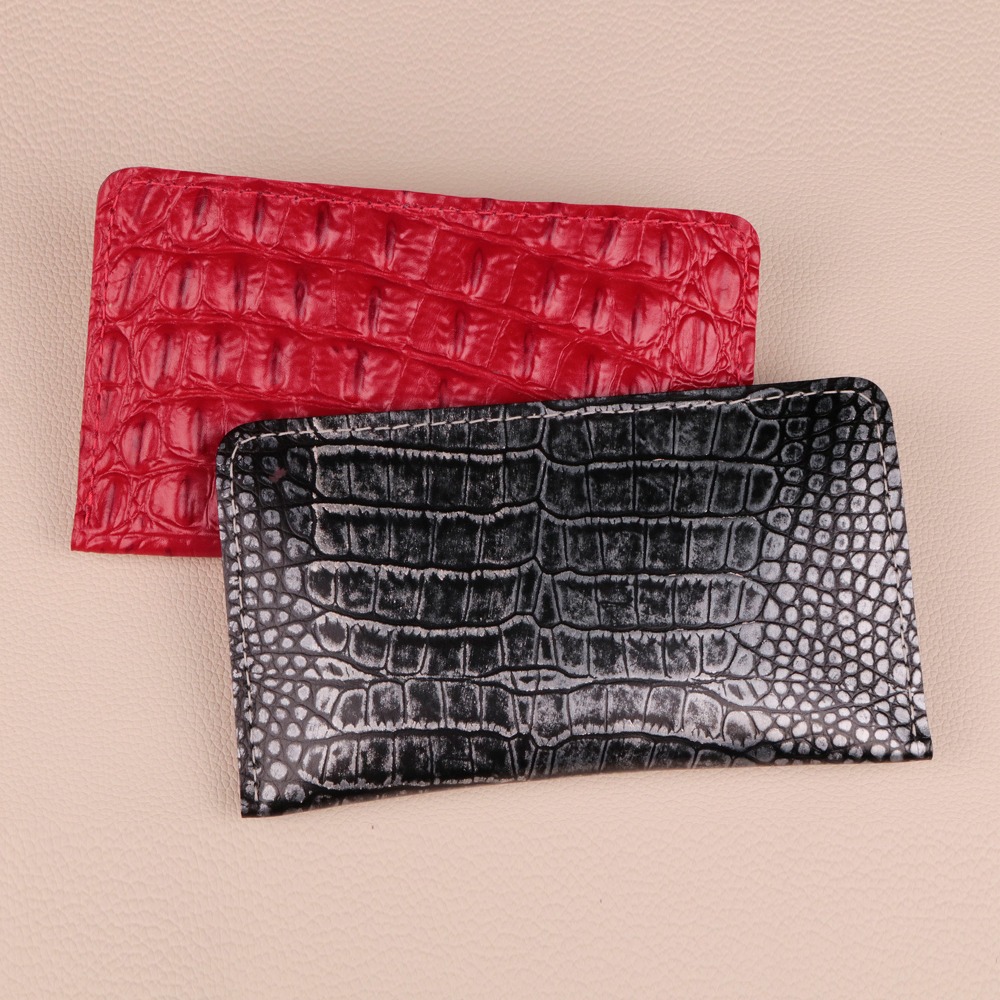 100%천연가죽 악어무늬(와니) 지퍼 지갑 만들기 키트