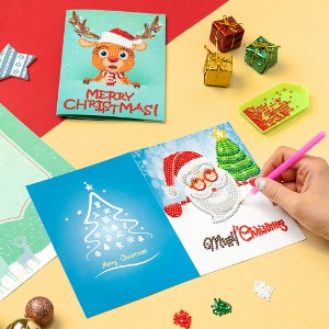 민화샵 보석십자수 크리스마스 카드 만들기 7종 민화샵 보석십자수 크리스마스 카드 만들기 7종