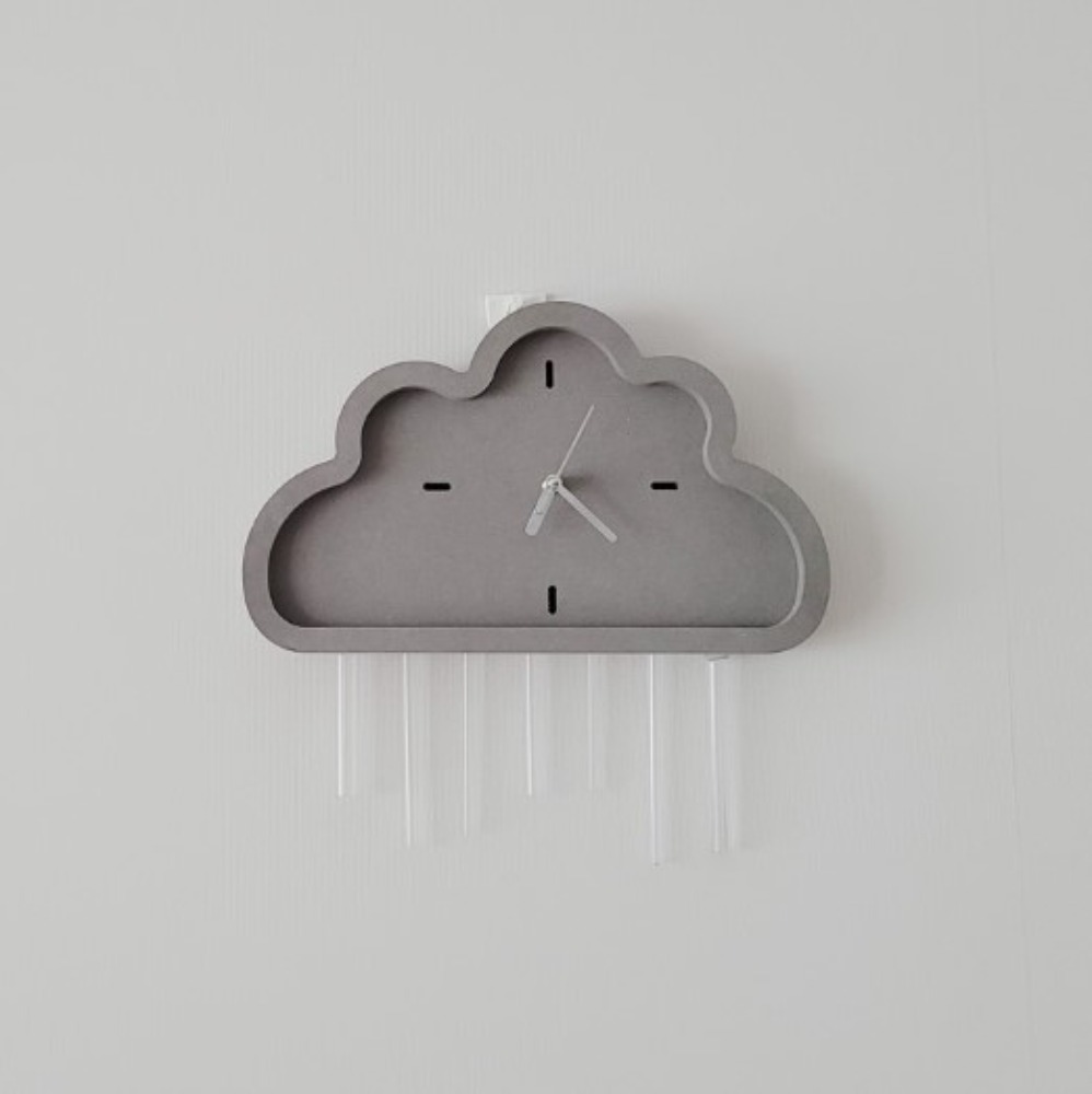 비구름 시계 만들기 DIY 키트 비구름 시계 만들기 DIY 키트
